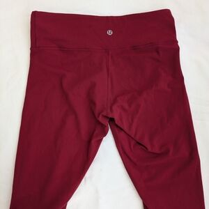 lululemon athletica Kids Red Leggings